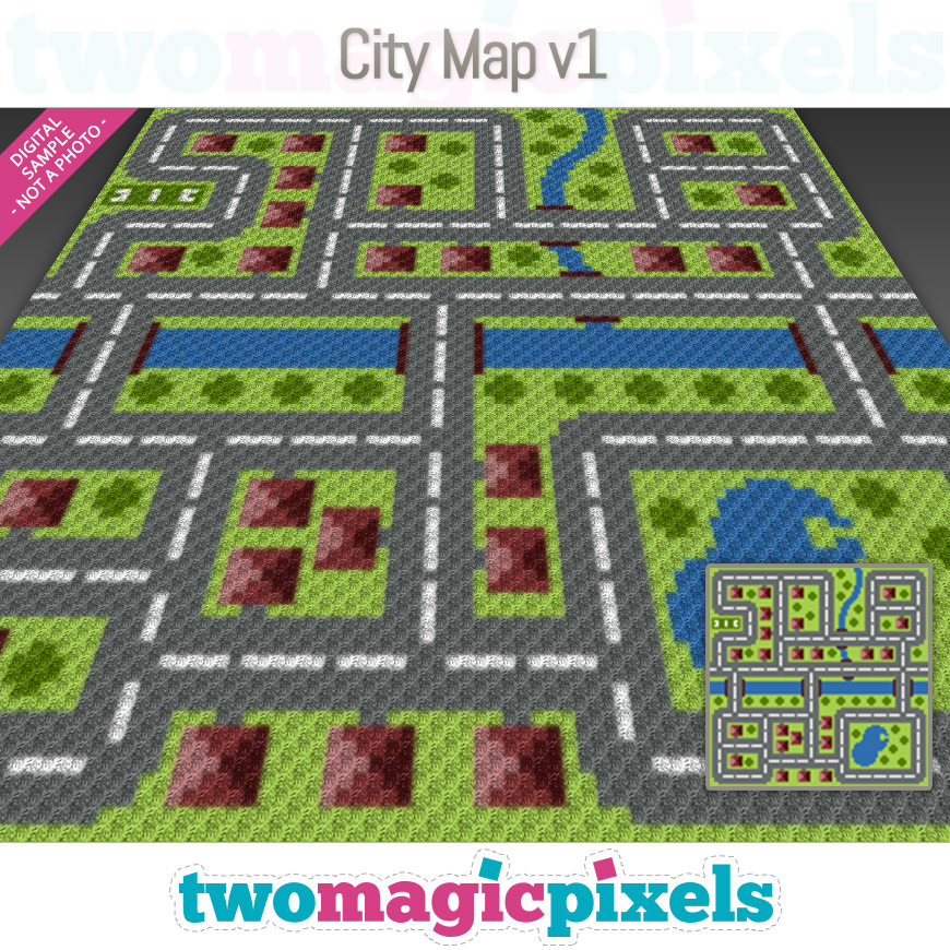City Map v1 by Two Magic Pixels