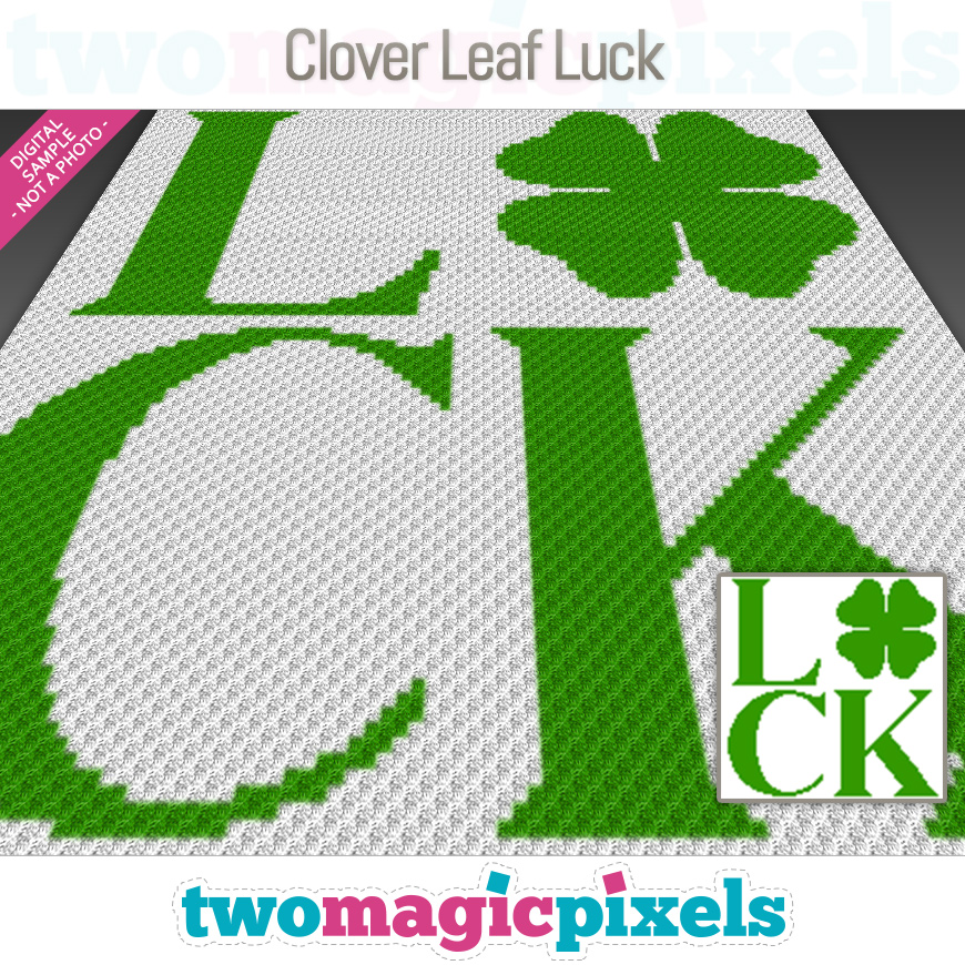 Clover Leaf Luck by Two Magic Pixels