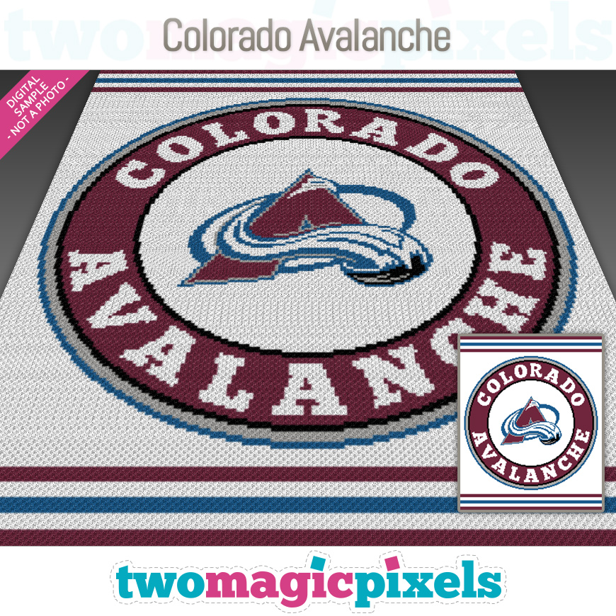 Colorado Avalanche by Two Magic Pixels