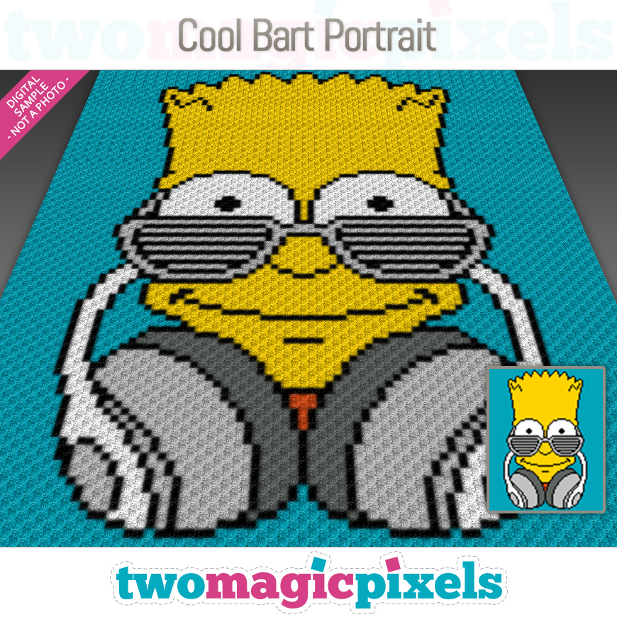 Cool Bart Portrait by Two Magic Pixels