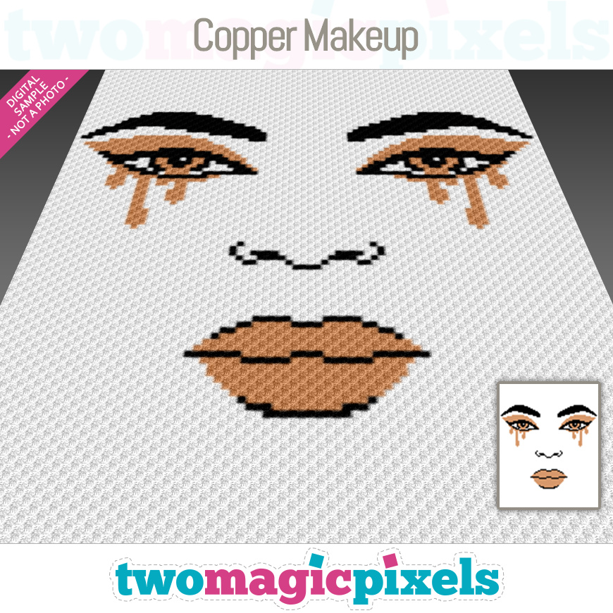 Copper Makeup by Two Magic Pixels