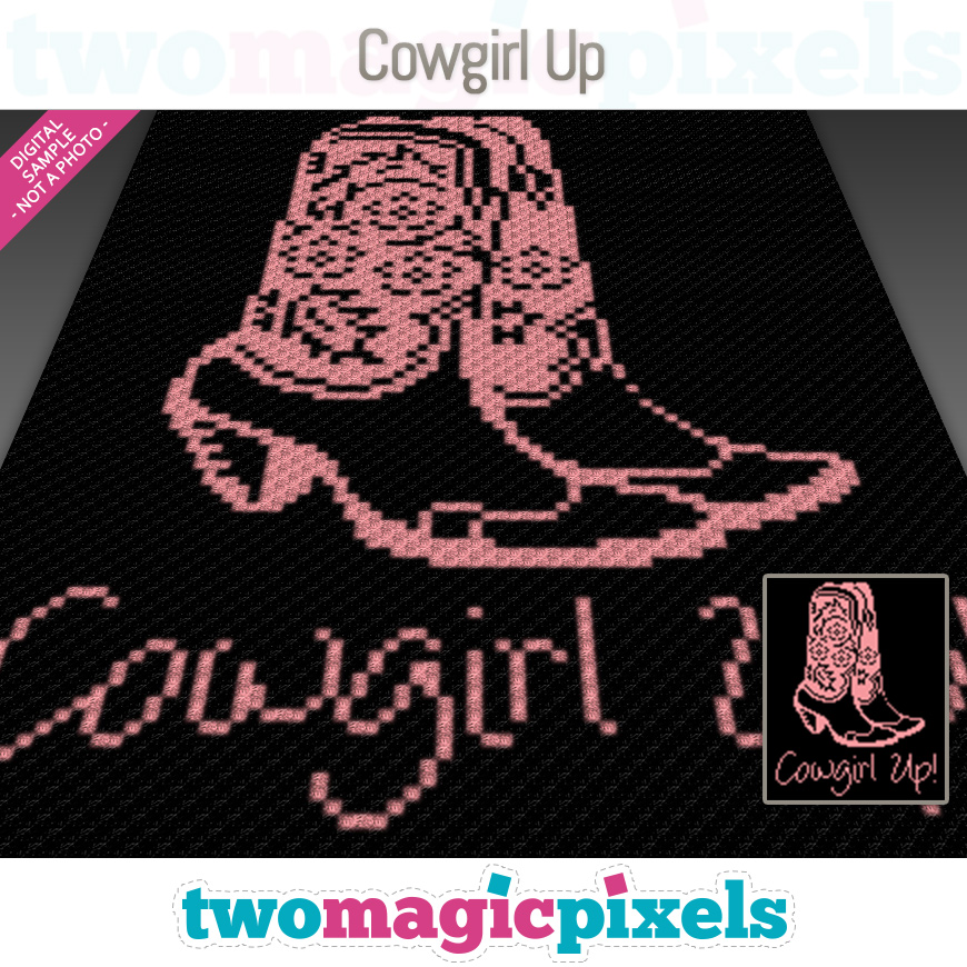 Cowgirl Up by Two Magic Pixels