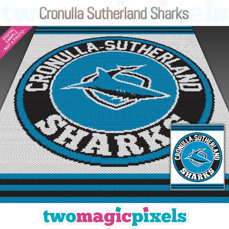 Cronulla-Sutherland Sharks by Two Magic Pixels