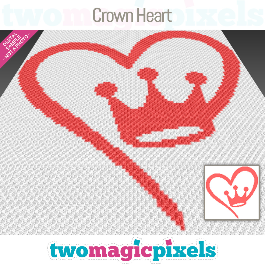 Crown Heart by Two Magic Pixels