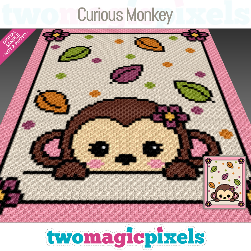 Curious Monkey by Two Magic Pixels