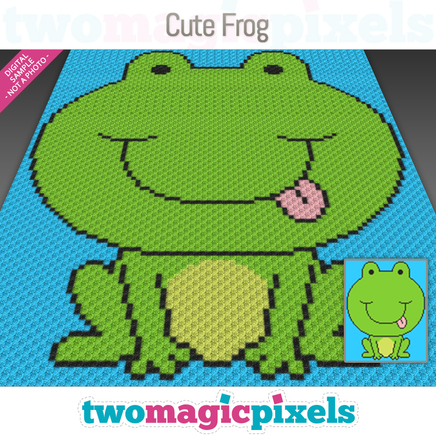 Cute Frog by Two Magic Pixels
