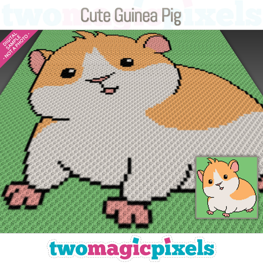Cute Guinea Pig by Two Magic Pixels