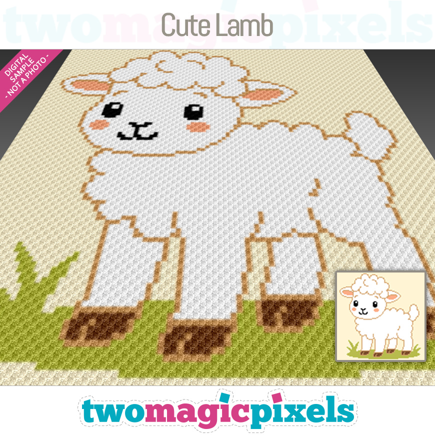 Cute Lamb by Two Magic Pixels Cute Lamb by Two Magic Pixels