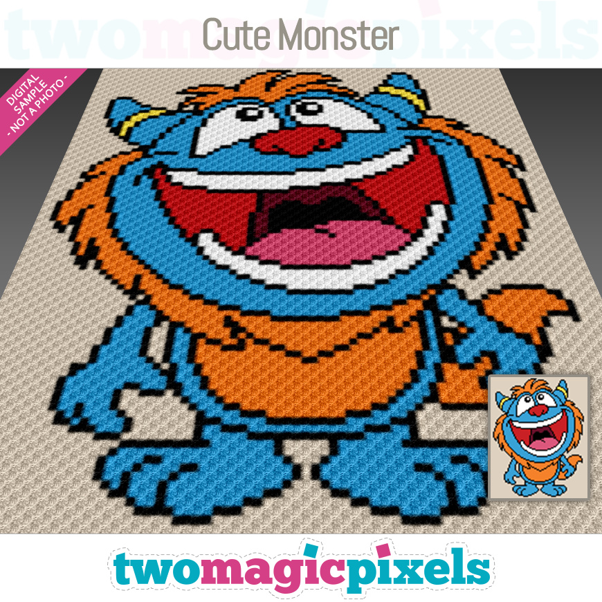 Cute Monster by Two Magic Pixels Cute Monster by Two Magic Pixels