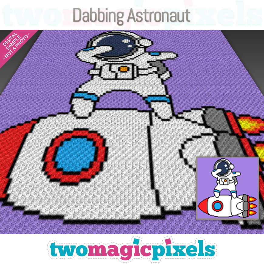 Dabbing Astronaut by Two Magic Pixels