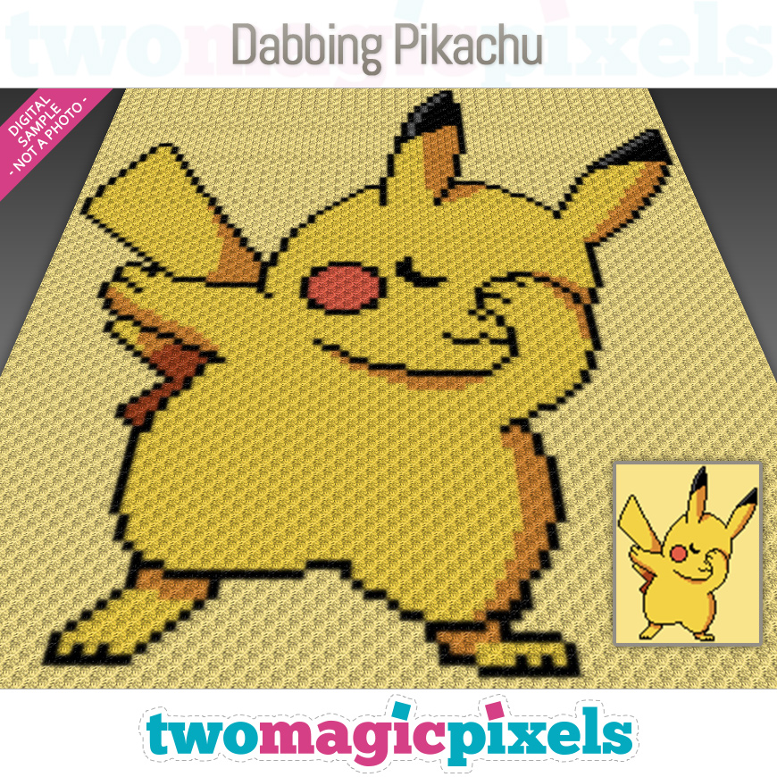 Dabbing Pikachu by Two Magic Pixels