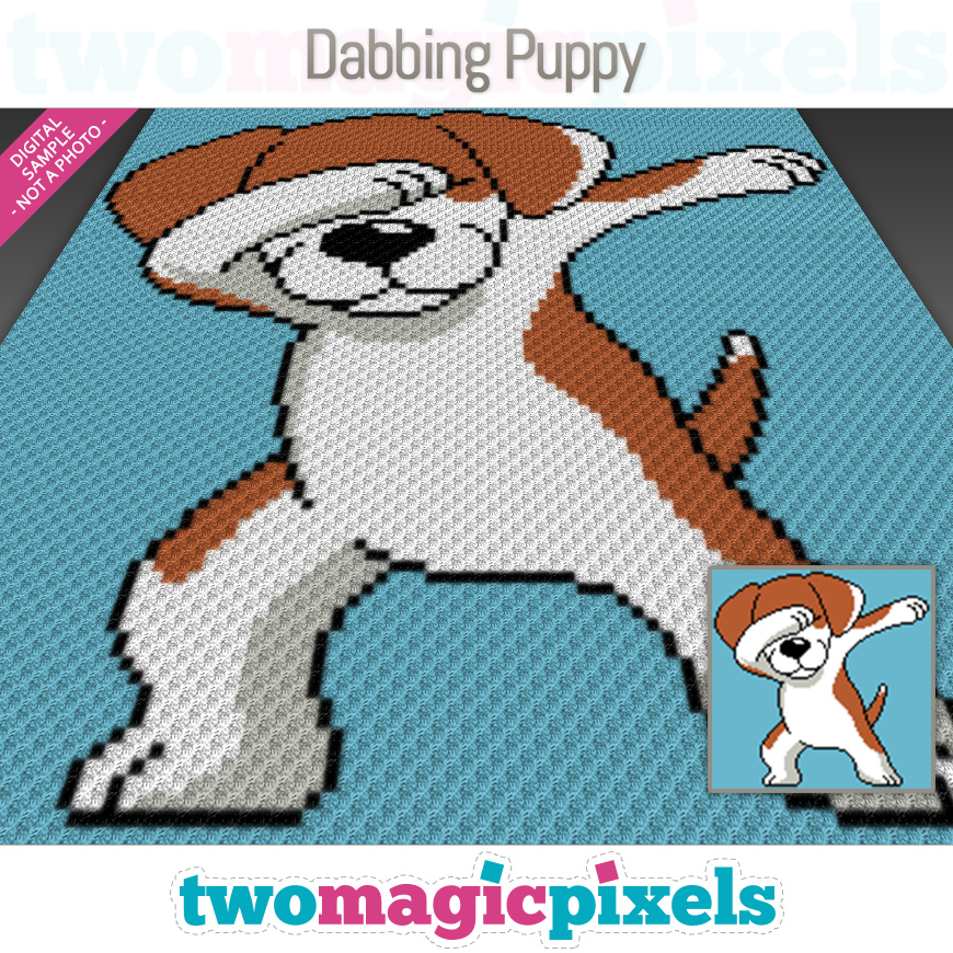 Dabbing Puppy by Two Magic Pixels