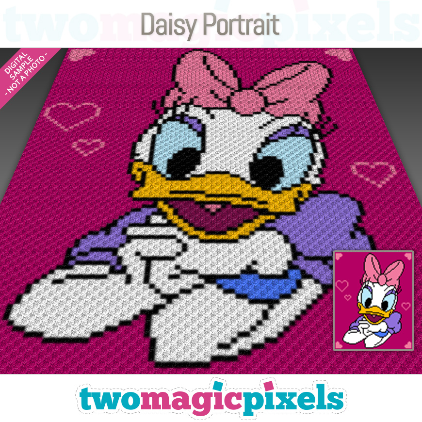 Daisy Portrait by Two Magic Pixels