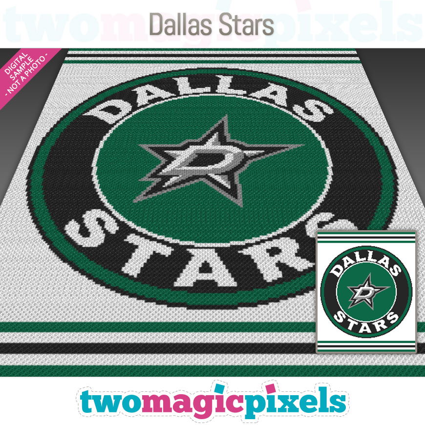 Dallas Stars by Two Magic Pixels