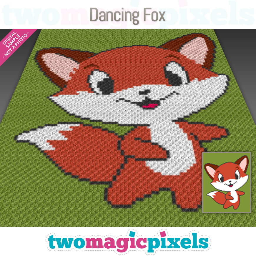 Dancing Fox by Two Magic Pixels
