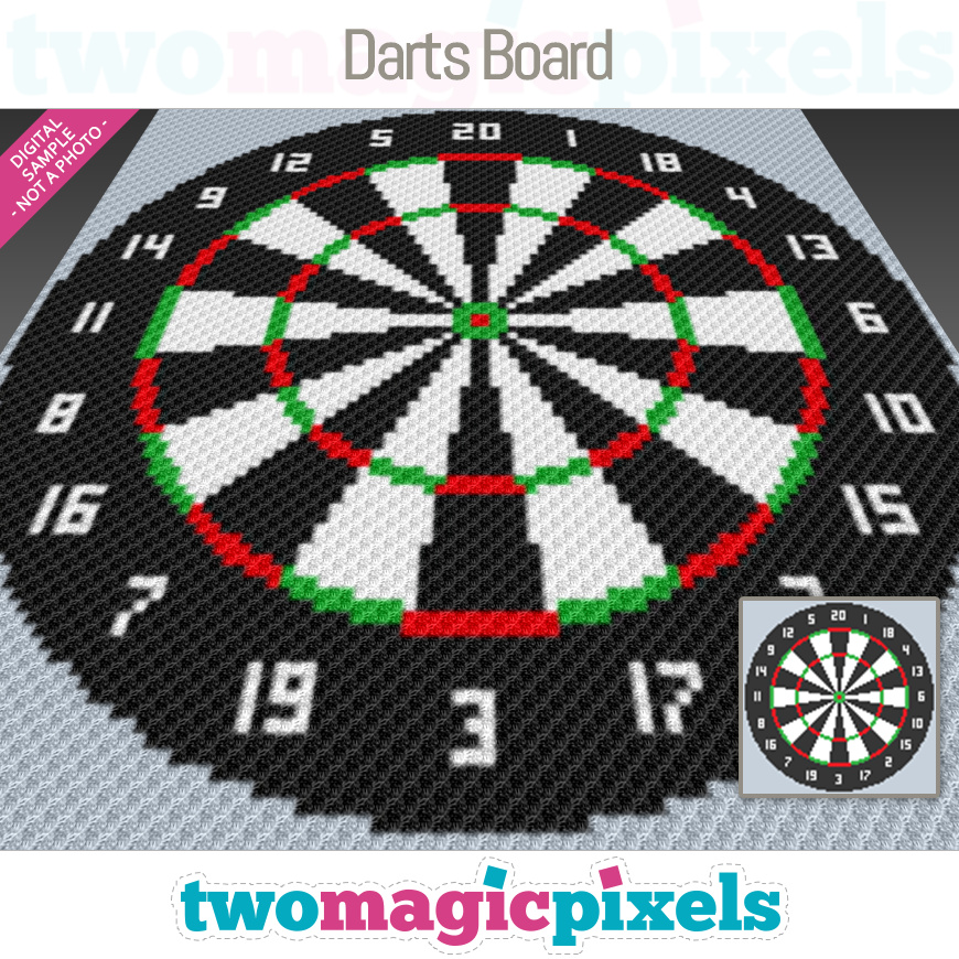 Darts Board by Two Magic Pixels