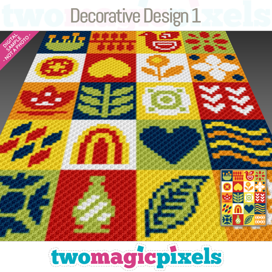 Decorative Design 1 by Two Magic Pixels