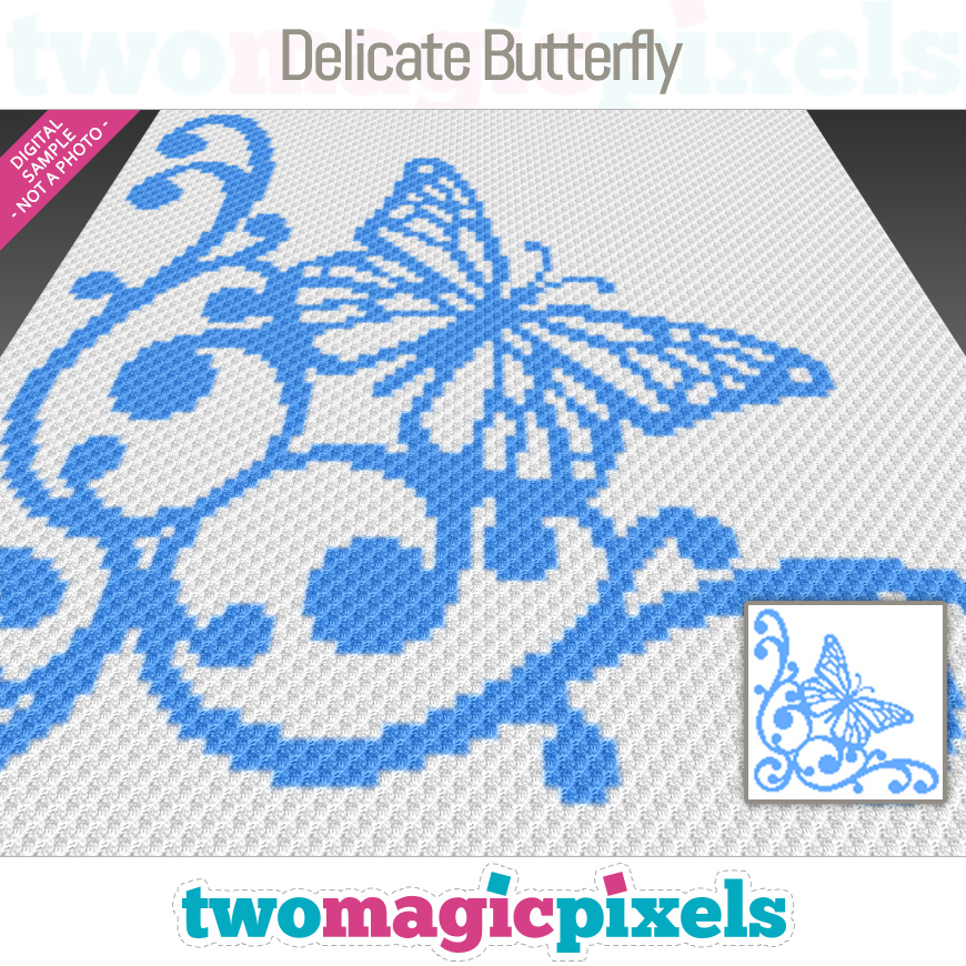 Delicate Butterfly by Two Magic Pixels