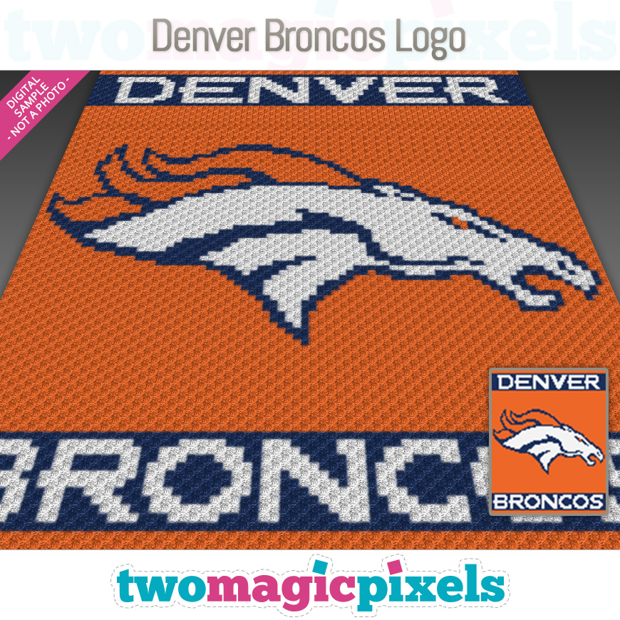 Denver Broncos Logo by Two Magic Pixels