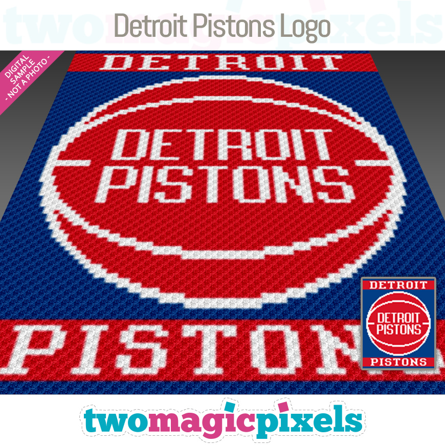 Detroit Pistons Logo by Two Magic Pixels Detroit Pistons Logo by Two Magic Pixels