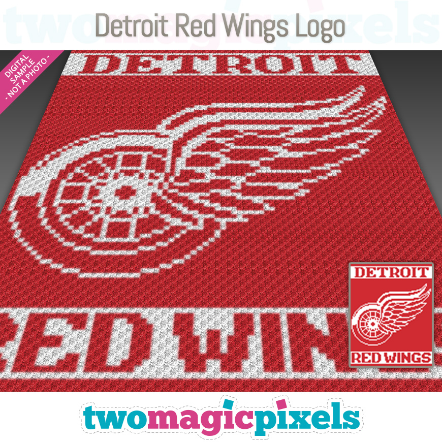 Detroit Red Wings Logo by Two Magic Pixels