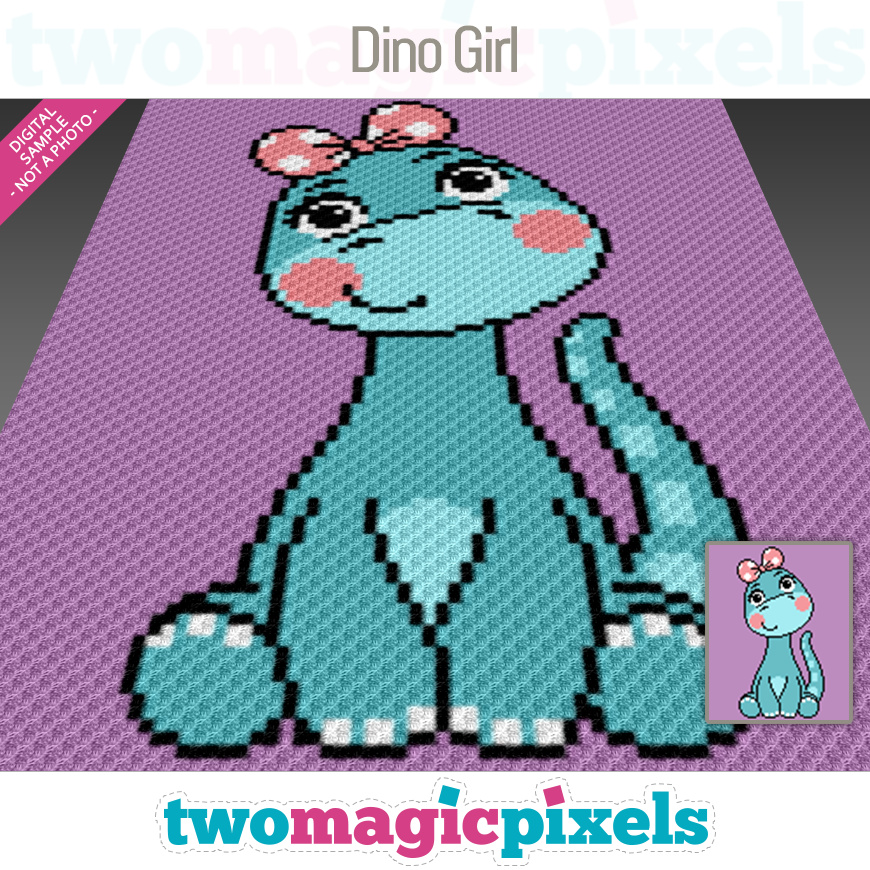 Dino Girl by Two Magic Pixels Dino Girl by Two Magic Pixels