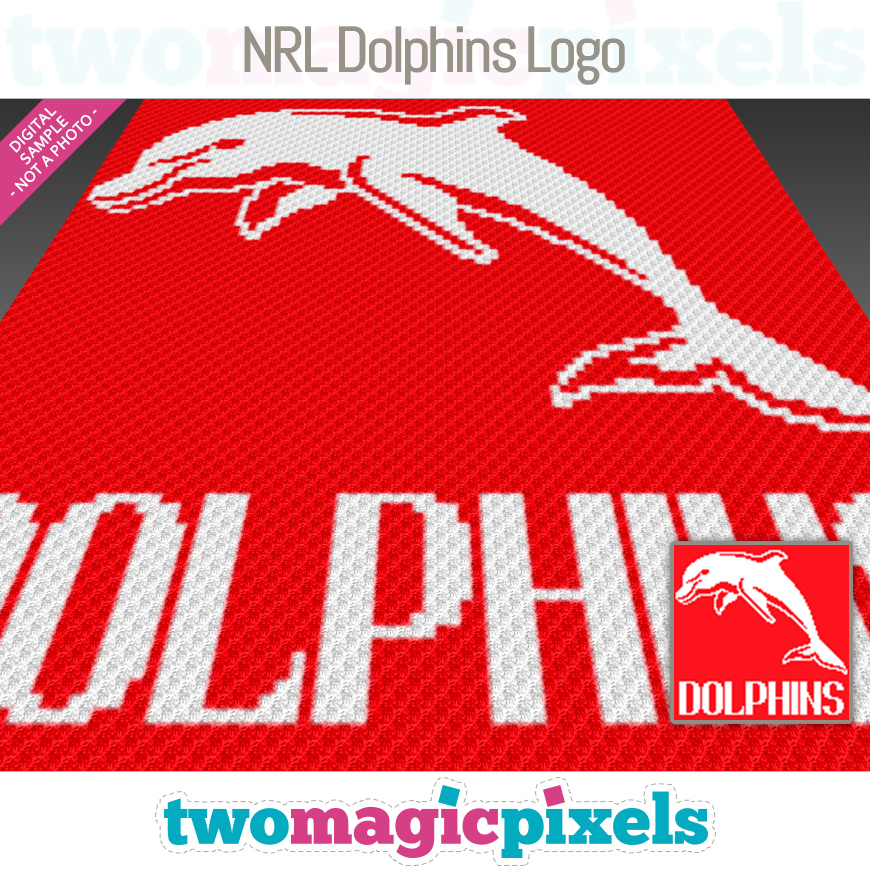 Dolphins NRL Logo by Two Magic Pixels