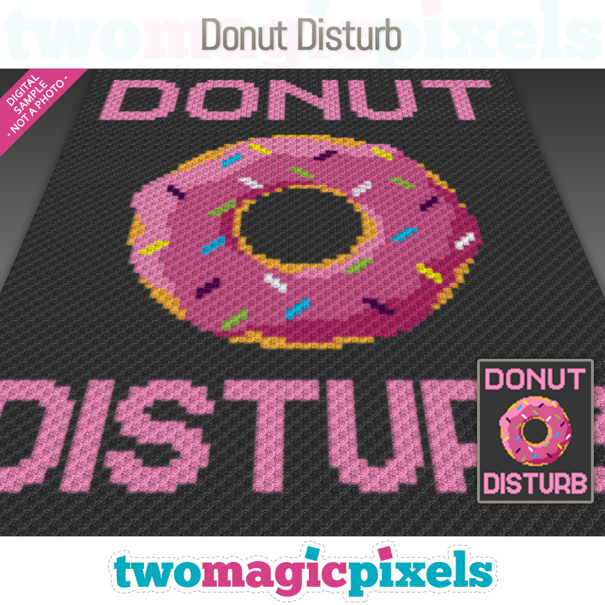 Donut Disturb by Two Magic Pixels