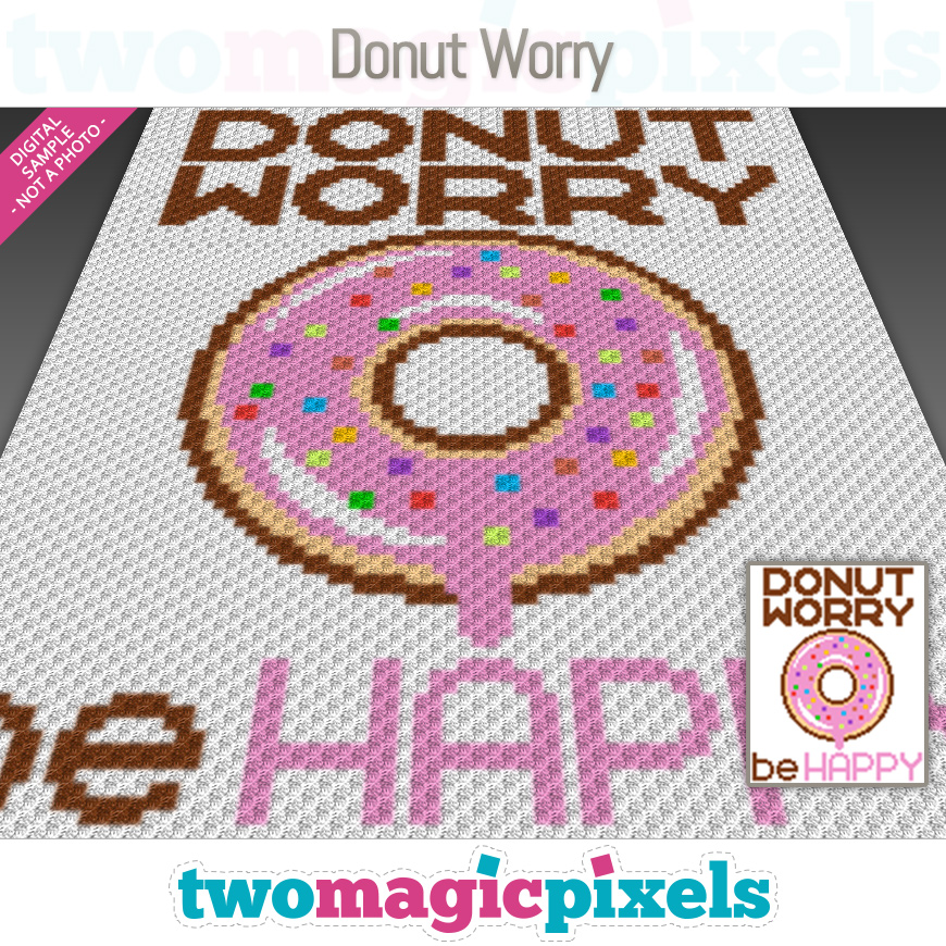Donut Worry by Two Magic Pixels Donut Worry by Two Magic Pixels
