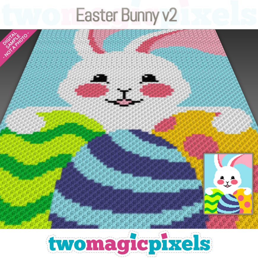 Easter Bunny v2 by Two Magic Pixels