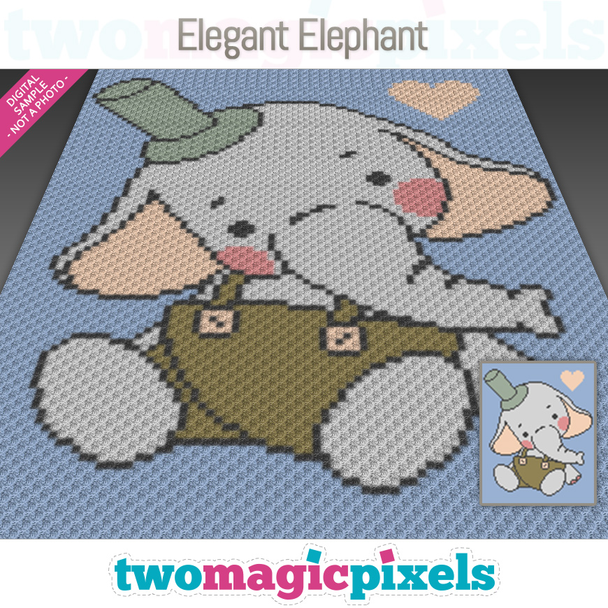 Elegant Elephant by Two Magic Pixels
