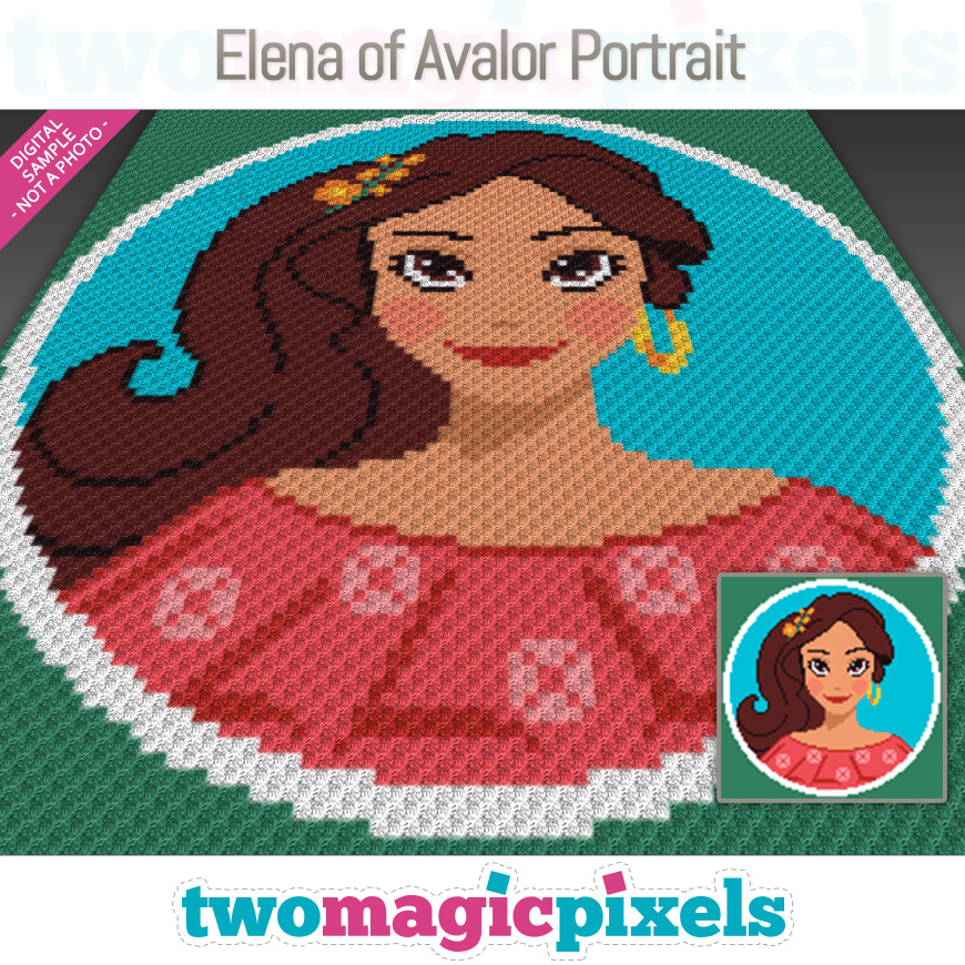 Elena of Avalor by Two Magic Pixels