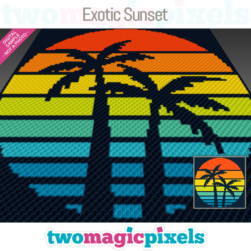 Exotic Sunset by Two Magic Pixels