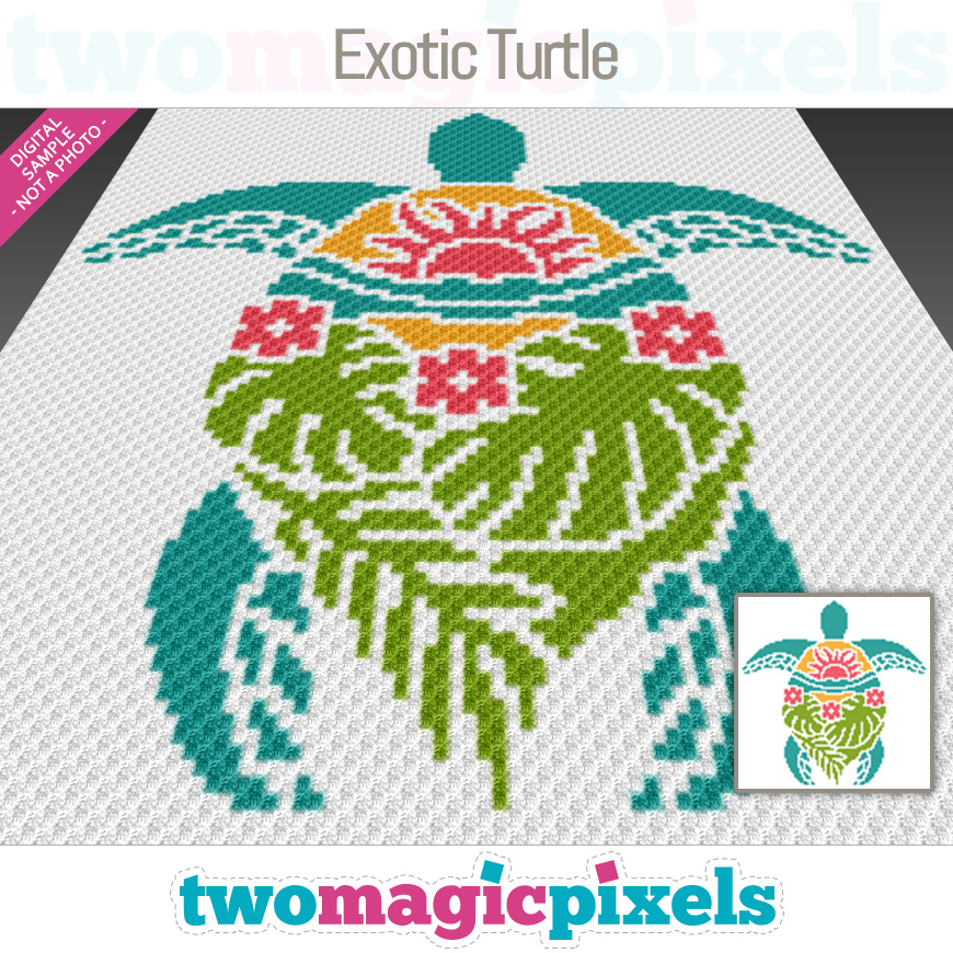 Exotic Turtle by Two Magic Pixels