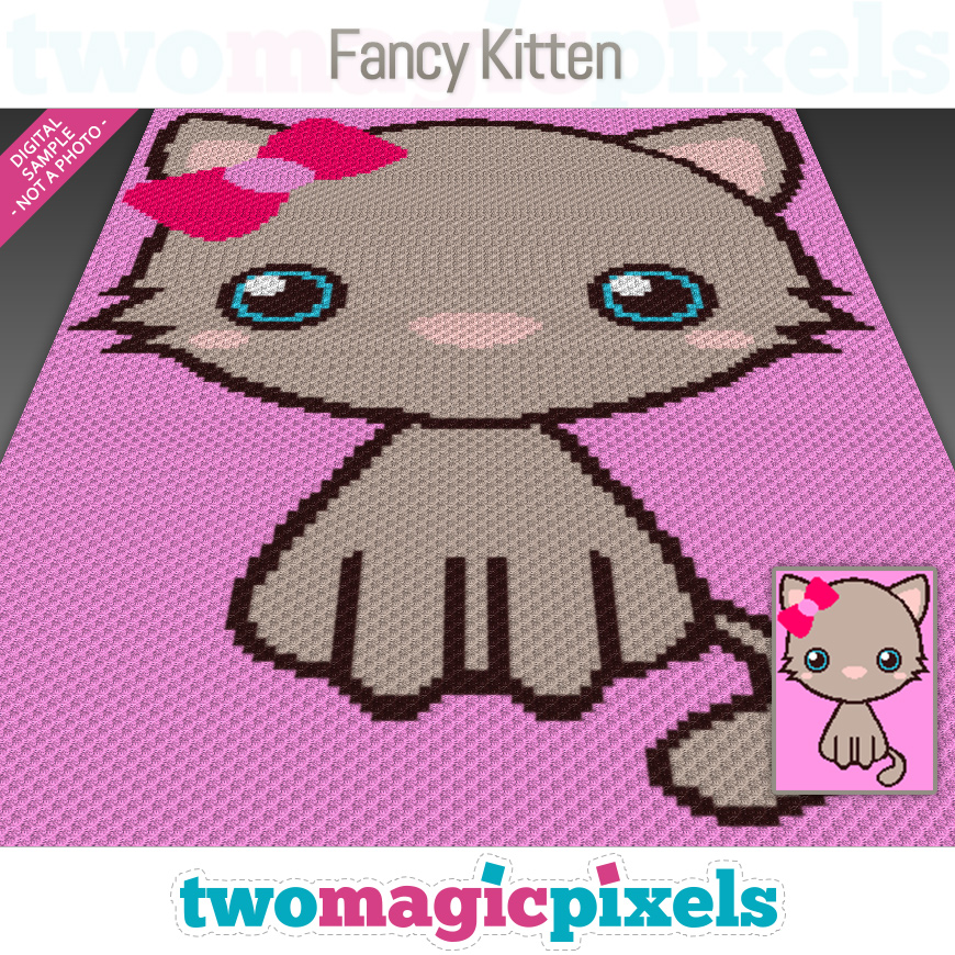 Fancy Kitten by Two Magic Pixels