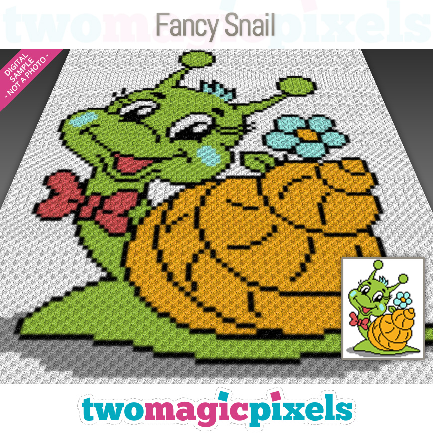 Fancy Snail by Two Magic Pixels
