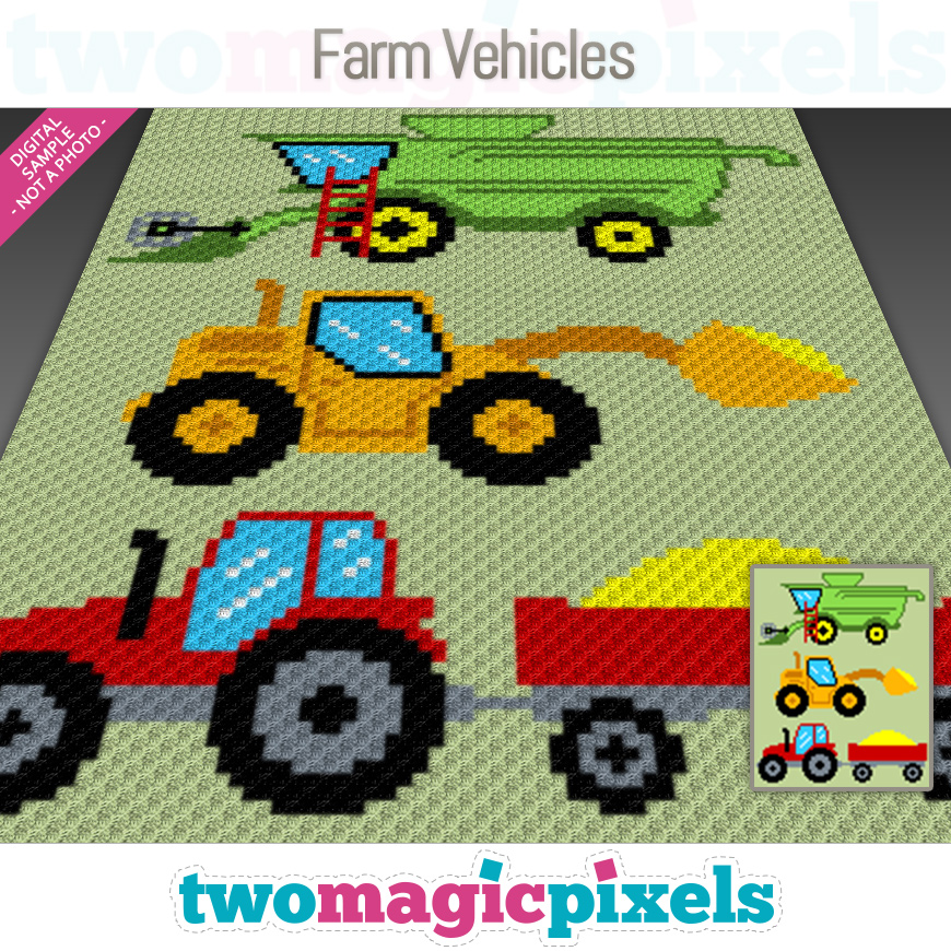 Farm Vehicles by Two Magic Pixels