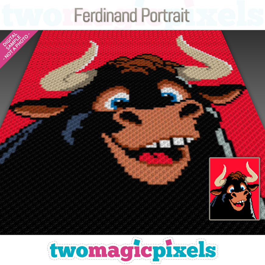Ferdinand Portrait by Two Magic Pixels