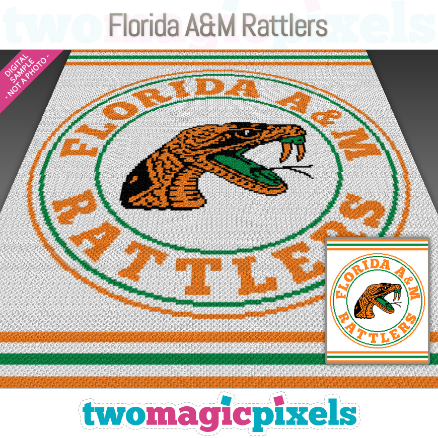 Florida A&M Rattlers by Two Magic Pixels