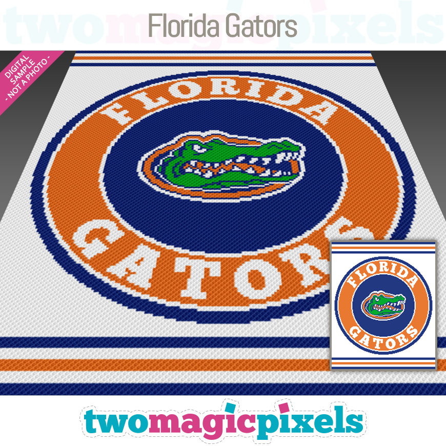 Florida Gators by Two Magic Pixels