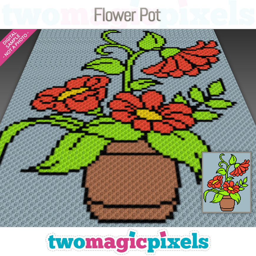 Flower Pot by Two Magic Pixels