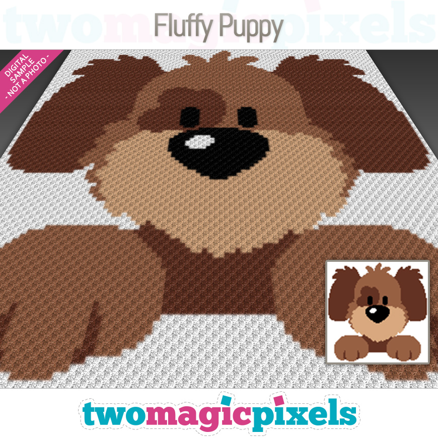 Fluffy Puppy by Two Magic Pixels