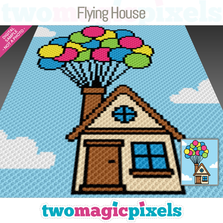 Flying House by Two Magic Pixels