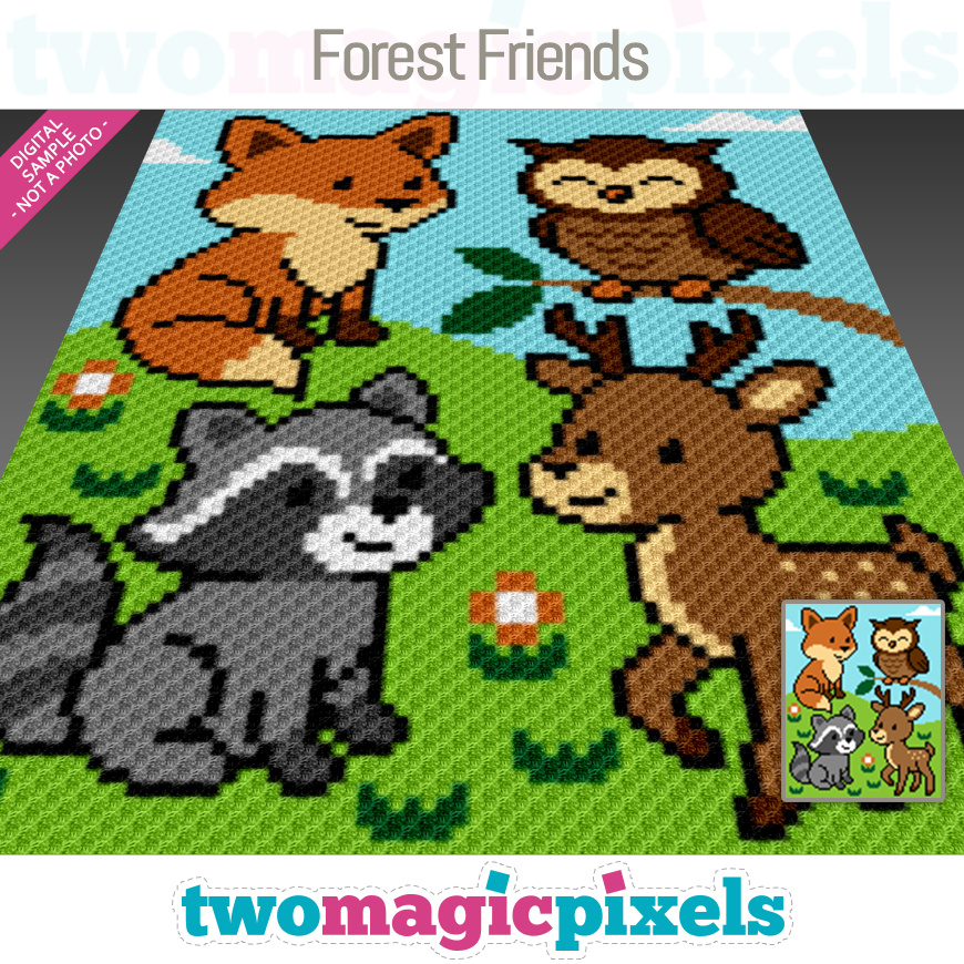 Forest Friends by Two Magic Pixels Forest Friends by Two Magic Pixels
