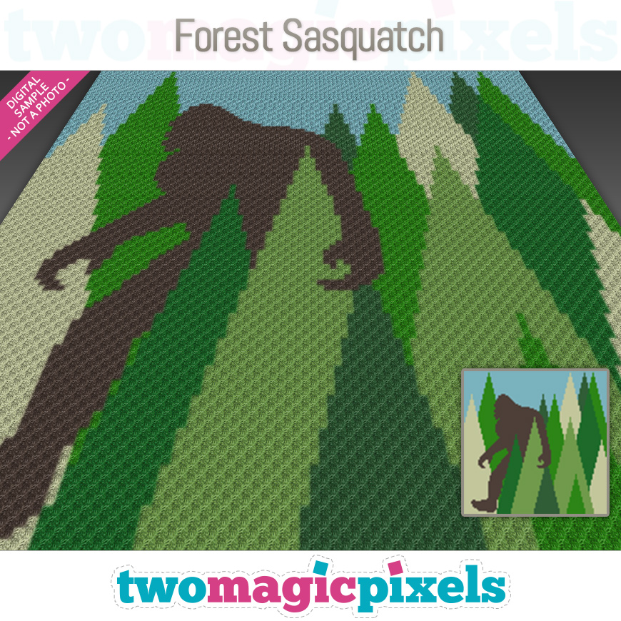 Forest Sasquatch by Two Magic Pixels