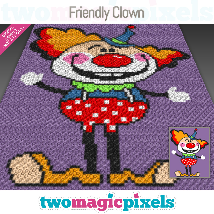 Friendly Clown by Two Magic Pixels