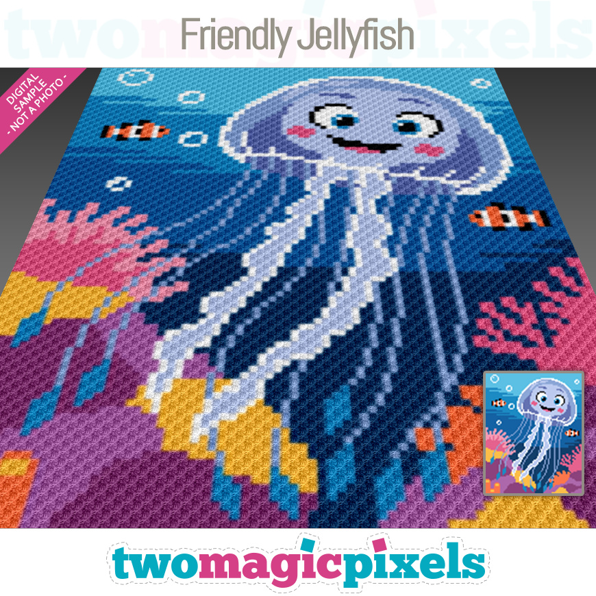 Friendly Jellyfish by Two Magic Pixels