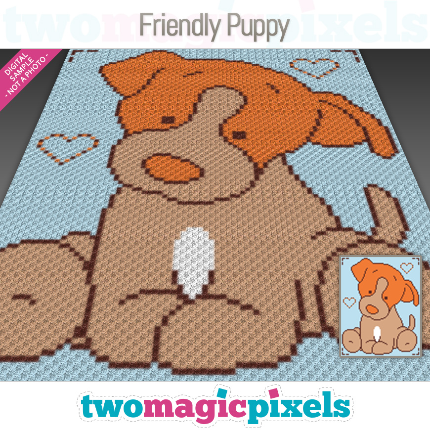 Friendly Puppy by Two Magic Pixels