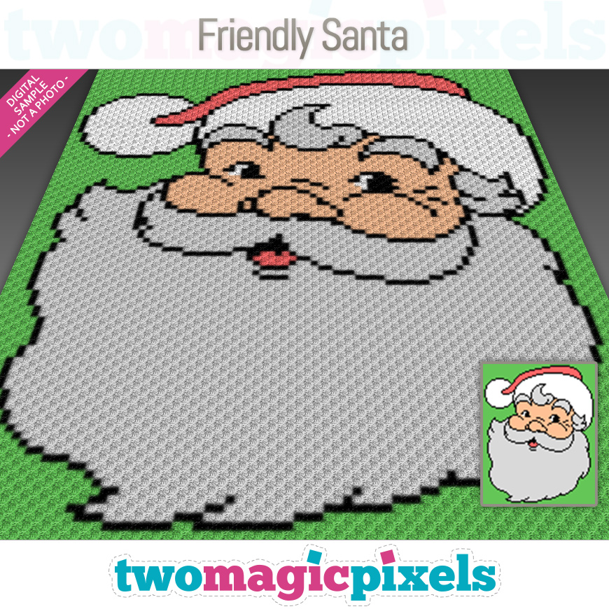 Friendly Santa by Two Magic Pixels