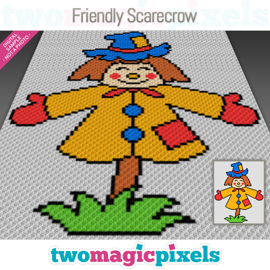 Friendly Scarecrow by Two Magic Pixels